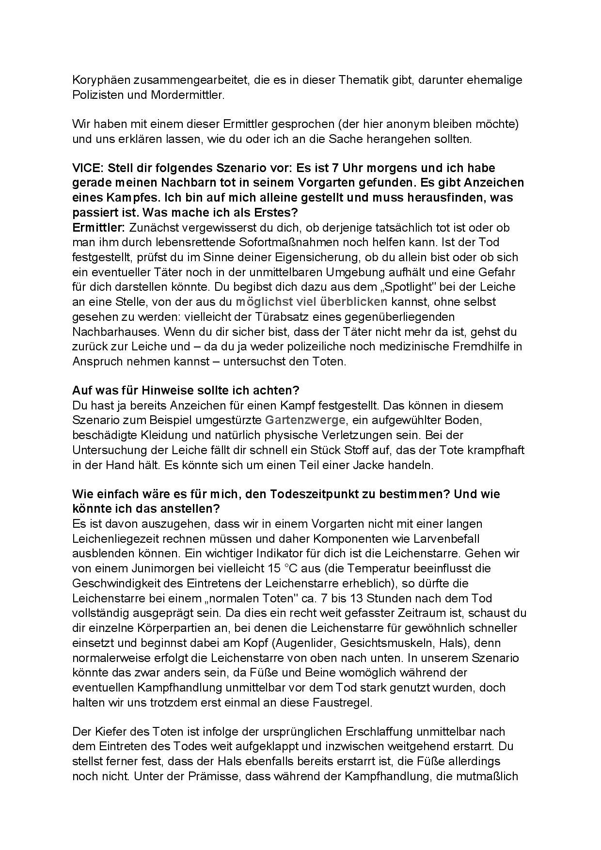 Vice-Interview Patrick Kurtz; Berlin Detektivteam, Berlin Detektivbüro, Berlin Privatermittler