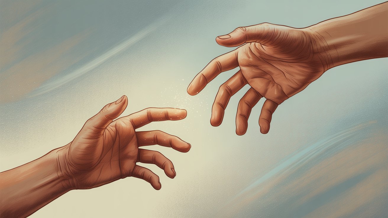 Zwei Hände verlieren den Kontakt zueinander; Detektei Berlin, Detektiv Berlin, Privatdetektiv Irland, Privatermittler Irland